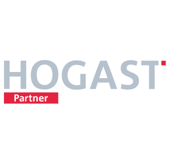 Das Bild zeigt das Logo der Firma "HOGAST".